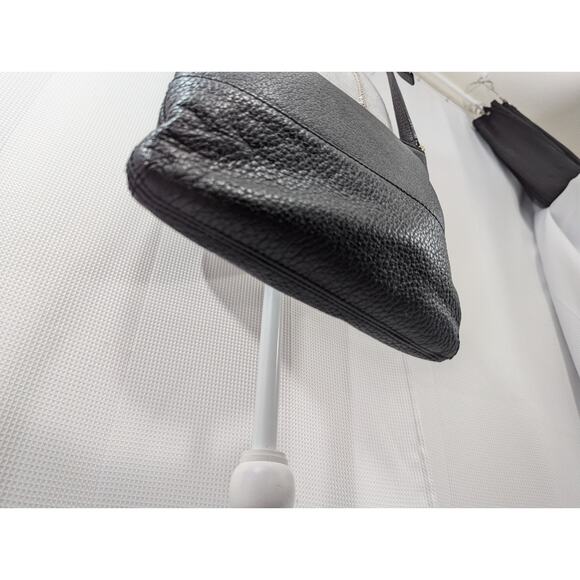 KATE SPADE! GENUINE BLACK LEATHER CROSSBODY BAG, PURSE, HANDBAG! SO PRETTY! - Picture 7 of 11